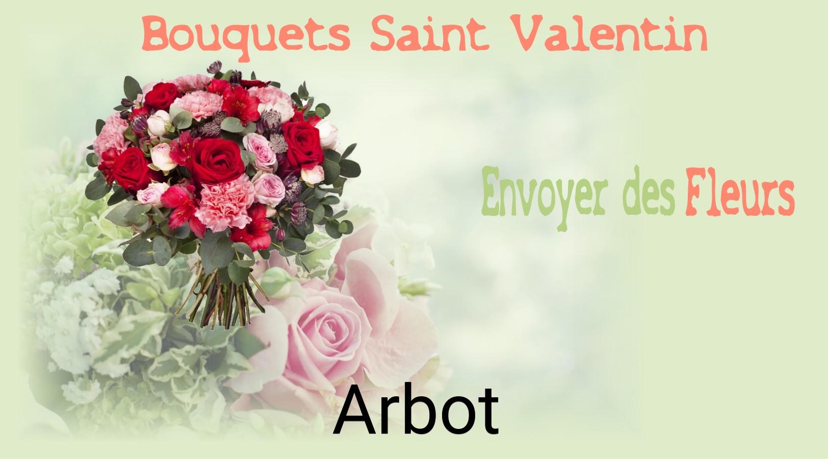 Roses de Saint-Valentin livrées à Arbot